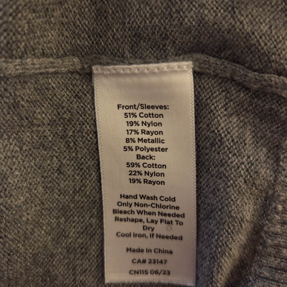 Talbots Plus Pullover Crew Neck Sweater Size 2x G… - image 6